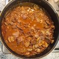 El cooksnap de Mertxe Mertxe cuando hizo Carajacas, al estilo compadre. (Hígado de ternera).