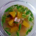 Cooksnap của Đông Đặng khi họ làm theo món Canh bí đỏ nấu tôm