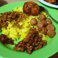 Cooksnap dari Ricka Yalanda untuk resep Nasi Kuning Magic Com, Telur Dadar, Orek Tempe