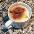 El cooksnap de Nati Zurich cuando hizo Arroz con leche con canela y limón 🍋🥛.