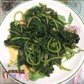 棠棠 的 燙拌地瓜葉 cooksnap