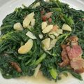 張承鈞 的 蒜炒山茼蒿 cooksnap