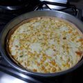 El cooksnap de Gaby cuando hizo Tarta de puerros, choclo, ricota y muzzarela. Deliciosa!!!.