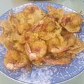 Cooksnap dari Ade asmini untuk resep Peyek Udang ala RM Padang #pr_olahan tepungberas