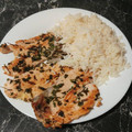 El cooksnap de zeuspirata cuando hizo Salmón a la plancha con arroz 🐟🍚.