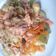 El cooksnap de M.Jose cuando hizo Ensalada de pasta de vegetales, con marisco, y salsa rosa.