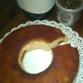 El cooksnap de Nina Quintana cuando hizo Budín de pan relleno de dulce de leche.