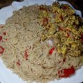 Maikano Ayshaa's cooksnap of when they made Macaroni jolof wit pepper soup.