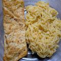 Anamta Azeem's cooksnap of when they made Nigerian indomie and egg mallow.