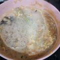 Cooksnap dari Nidya Lestari untuk resep Nasi tim telur ayam kampung gurih 9m+ MPASI