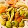 Cooksnap của ALEX xx ✈🇬🇧🇱🇹 khi họ làm theo món Nui Đậu Lăng Xanh Xào Cải Brussels & Gà Xé