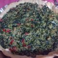 El cooksnap de Patri Alaniz cuando hizo Tarta de acelga y atún sin tacc.