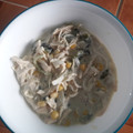El cooksnap de yaneth jimenez cuando hizo Rajas con crema y pollo.