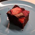 B. Máté Cooksnap-ja, amikor elkészítette a(z) Epres brownie receptet.