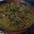 El cooksnap de Gyno Ramirez Reynoso cuando hizo Carne de puerco 🐷 con verdolagas 🌱 en salsa mixta 🍈🍅.