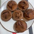 El cooksnap de Karla Bauer cuando hizo Brownie de plátano y cacao sin azúcar.