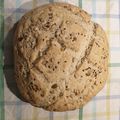 El cooksnap de María Reina Medina cuando hizo Pan integral con cereales y semillas.