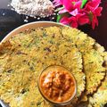 Suchitra S(Radhika S)'s cooksnap of when they made Barley Flour { JAU } Masala Bhakari.