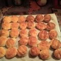  göndör Èva Cooksnap-ja, amikor elkészítette a(z) Sajtos pogácsa receptet.
