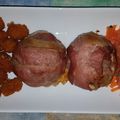 Virna Vermeulen's cooksnap of when they made LeViés Danish Feta & Garlic Filled Mushrooms.