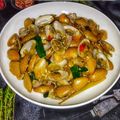 Cooksnap dari Intan Zahra Al Arsyad (Bunda'Reycha) untuk resep Kerang batik saus tiram