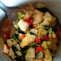 Cooksnap của Lơm Rơm khi họ làm theo món Su hào xào cà chua