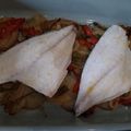 El cooksnap de Laura AO cuando hizo Dorada al horno 🐟🍅🦐.