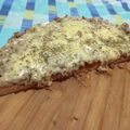 El cooksnap de Cristina Braga Fratti cuando hizo Pizza de carne casera.