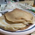 El cooksnap de Celina Rossi cuando hizo Unos ricos pancakes para el desayuno o merienda.