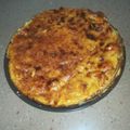 El cooksnap de Ana Dominguez cuando hizo Quiche de carne picada de pollo.