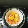 Cooksnap của Tâm Tiny khi họ làm theo món Tôm hấp sả