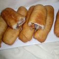 nafisat kitchen 's cooksnap of when they made Fish rolls and tamarind drink.