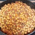 El cooksnap de Ana Isabel G C cuando hizo Garbanzos de bote con chorizo y carne picada.