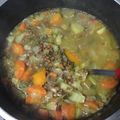 El cooksnap de Lucrecia López Martínez cuando hizo Lentejas.