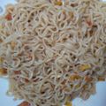 Grace Aholo's cooksnap of when they made Chicken flavoured indomie with carrots.