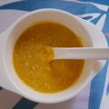 Cooksnap dari Wakhida Nurul Muntaza untuk resep Bubur Ubi Ungu Pisang Keju (MPASI 7 Bulan)