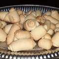 El cooksnap de Virginia Merenyi cuando hizo Cuernitos (pan con grasa).