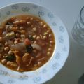 El cooksnap de Monica Aira Fernandez cuando hizo Garbanzos con castañas.