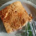 El cooksnap de Alejandra Cuenca Cuenca cuando hizo Calzone relleno con jamón, queso y aceitunas.