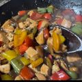 Cooksnap de Thiago Miranda quando cozinhou Frango xadrez - o melhor da sua vida.
