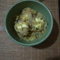 El cooksnap de erickaacon cuando hizo Sopa de Cebolla.