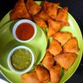 Sushma Savla's cooksnap of when they made કચ્છી સમોસા (Kutchi Samosa Recipe In Gujarati).