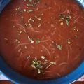Cooksnap-ul lui Pavel Jeni atunci când a preparat Supă de roșii cu tăiței.