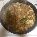 El cooksnap de Efren Alvarado cuando hizo Entomatado de carne molida.