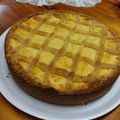 El cooksnap de Grisel cuando hizo Tarta de ricota.