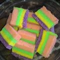 Cooksnap dari Upi Rohim untuk resep Steamed Rainbow Cake Ny. Liem