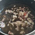 El cooksnap de Isabel Landecho cuando hizo Calamares en su tinta.