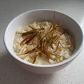 El cooksnap de MaryGlory cuando hizo Crema de coliflor con queso.