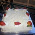 Rebecca Wacuka's cooksnap of when they made White Forest Cake.