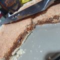 El cooksnap de Tami Gonzalez cuando hizo Tarta de dulce de leche y coco en Essen.